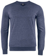 C&B Oakville V-Neck Sweater — Navy Melange