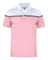 C&B Seabeck Polo — Pink/White
