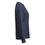 Printer Ladies Softball Sweater — Navy