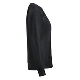 Printer Ladies Softball Sweater — Black