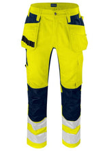 ProJob Prio 6570 Waispant Stretch Class2 — Yellow/Navy