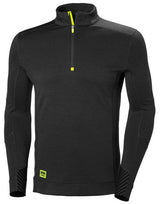 Helly Hansen LIFA Base Layer Half Zip — Black