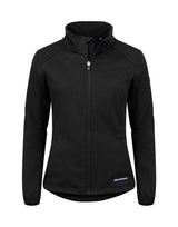 C&B Ladies Oak Harbor Softshell Jacket — Black