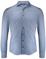 C&B Advantage Shirt — Indigo Melange