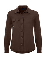 C&B Ladies Advantage Leisure Shirt — Dark Mocca