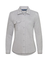C&B Ladies Advantage Leisure Shirt — Grey Melange