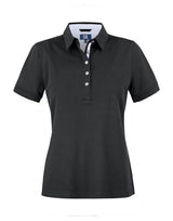 C&B Ladies Advantage Premium Polo — Black