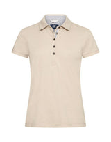 C&B Ladies Advantage Premium Polo — Beige