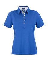 C&B Ladies Advantage Premium Polo — Blue