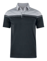 C&B Seabeck Polo — Black/Light Grey