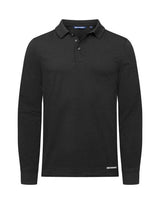 C&B Advantage Long Sleeve Polo — Black