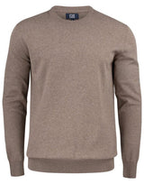 C&B Oakville Crewneck Sweater — Nougat Melange