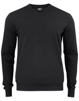 C&B Oakville V-Neck Sweater — Black