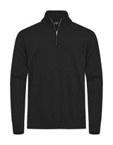 C&B Oakville Half Zip Sweater — Black