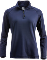 C&B Ladies Coos Bay Half Zip — Dark Navy