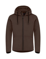 C&B Pemberton Full Zip Hood — Dark Mocca