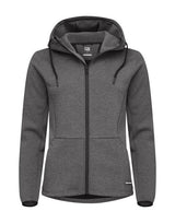 C&B Ladies Pemberton Full Zip Hood — Anthracite Melange
