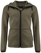 C&B Ladies Pemberton Full Zip Hood — Ivy Green