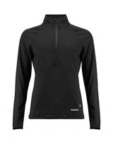C&B Ladies Adapt Half Zip — Black