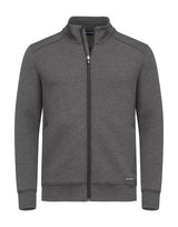 C&B Pemberton Full Zip Sweatshirt — Anthracite Melange