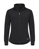 C&B Ladies Pemberton Full Zip Sweatshirt — Black