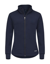 C&B Ladies Pemberton Full Zip Sweatshirt — Dark Navy