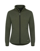 C&B Ladies Pemberton Full Zip Sweatshirt — Ivy Green