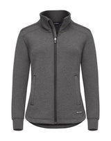 C&B Ladies Pemberton Full Zip Sweatshirt — Anthracite Melange