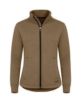 C&B Ladies Pemberton Full Zip Sweatshirt — Khaki