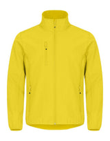 Clique Classic Softshell Jacket — Lemon