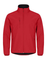 Clique Classic Softshell Jacket — Red