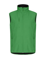 Clique Classic Softshell Vest — Apple Green