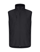 Clique Classic Softshell Vest — Black