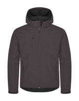 Clique Classic Softshell Hoody — Dark Grey