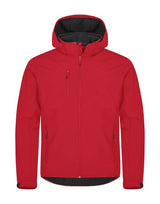 Clique Classic Softshell Hoody — Red