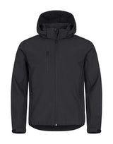 Clique Classic Softshell Hoody — Black