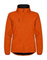 Clique Ladies Classic Softshell Jacket — Blood Orange