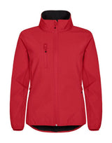 Clique Ladies Classic Softshell Jacket — Red