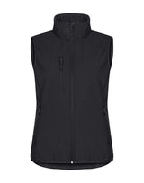 Clique Ladies Classic Softshell Vest — Black
