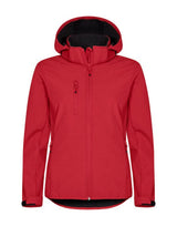 Clique Ladies Classic Softshell Hoody — Red