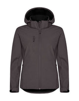 Clique Ladies Classic Softshell Hoody — Dark Grey