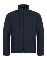 Clique Padded Softshell — Dark Navy