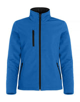 Clique Ladies Padded Softshell — Royal Blue