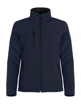 Clique Ladies Padded Softshell — Dark Navy