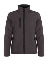 Clique Ladies Padded Softshell — Dark Grey