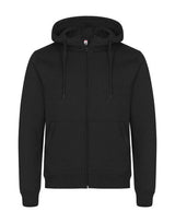 Clique Miami Full Zip Hoody — Black
