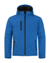 Clique Padded Hoody Softshell — Royal Blue
