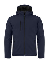 Clique Padded Hoody Softshell — Dark Navy