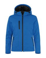 Clique Ladies Padded Softshell Hoody — Royal Blue
