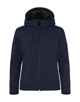 Clique Ladies Padded Softshell Hoody — Dark Navy